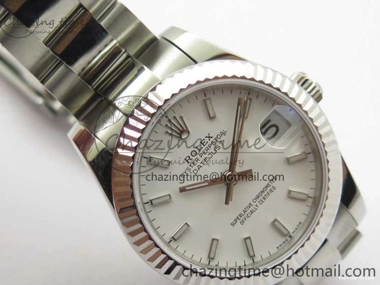 1223 Datejust 31mm 278271 SS BP Maker Best Edition White Sticks Marker Dial on Oyster Bracelet Attractive 2757